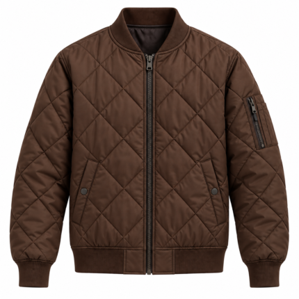 DMZ UNDERGROUND Foundry Quilted Bomber Jacket