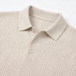 DMZ UNDERGROUND Meridian Textured Knit Polo - Image 3