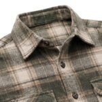 DMZ UNDERGROUND Northline Brushed Flannel Shirt - Image 4